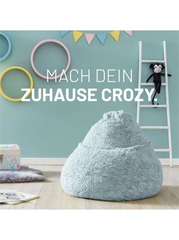 Lumaland Sitzsack Fluffy 120l pastellblau  Blau
