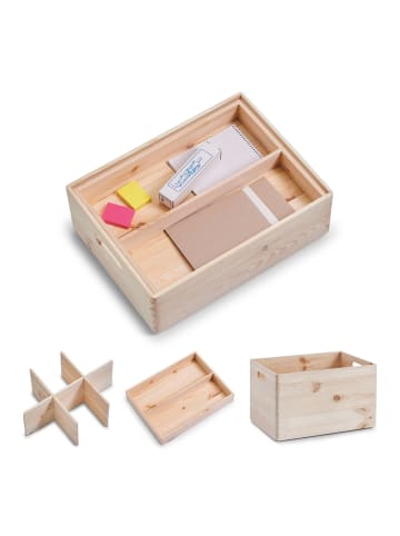 Zeller Present Aufbewahrungsbox in braun