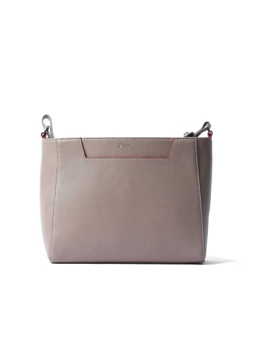 VARGU Leder-Umhängetasche Sandrin 1 in taupe