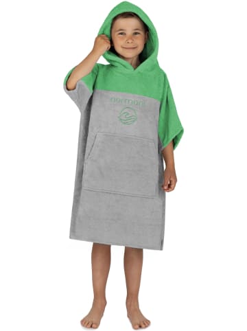 normani Kinder Badeponcho 6-9 Jahre Puwai in Grün