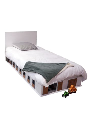 Mathy by Bols BOXES Kinderbett 1 Seite Stall 90 x 190