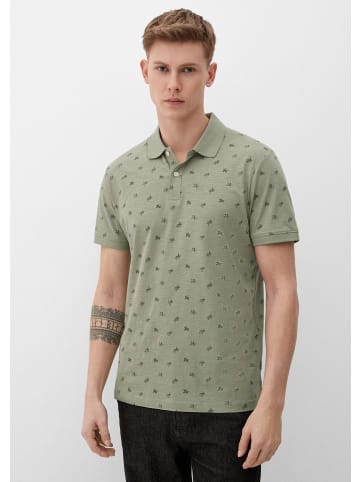 s.Oliver Polo-Shirt in 78A1_tannengrün