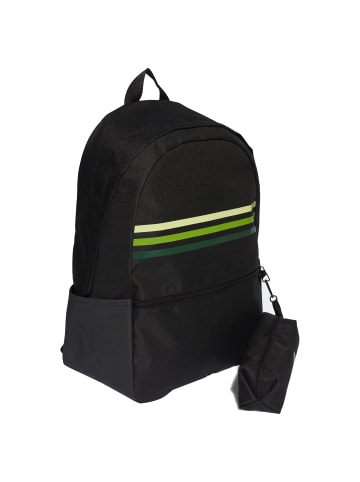 adidas Classics - Rucksack 44 cm in black/pulse lime