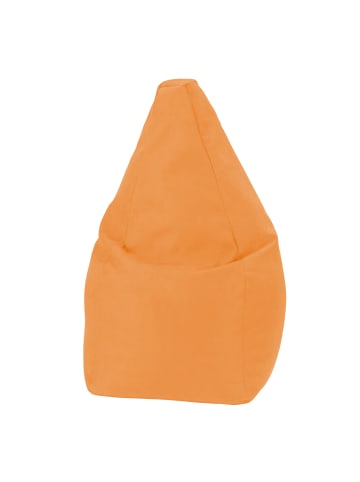 Linke Licardo Großer Sitzsack 110 cm hoch in light-orange