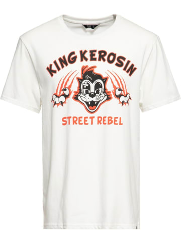 King Kerosin T-Shirt in Weiß