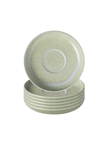 like. by Villeroy & Boch 6er Set Kaffeeuntertassen Perlemor Alga ø 16,1 cm grün in grün