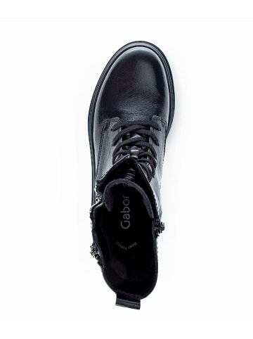 Gabor Fashion Biker- / Combat Boot in Schwarz