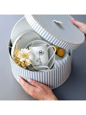 Villeroy & Boch 6er Set Statement Lines Becher 'Family' Statement Lines Becher 290 ml in weiß