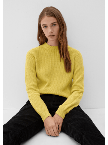 s.Oliver Pullover langarm in Gelb
