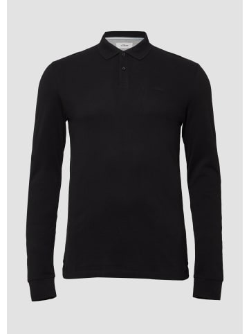 s.Oliver Polo-Shirt in 9999_schwarz