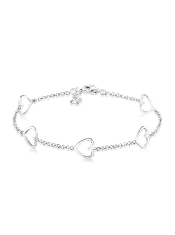 Elli Armband 925 Sterling Silber Herz in Silber