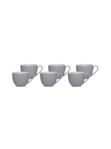 Ritzenhoff & Breker 6er Set Espressotassen Doppio 80 ml in Grau