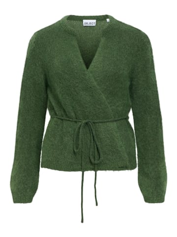 Object Strickjacke in Bronze Green1