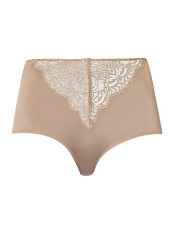 Hanro Maxislip Josephine in deep taupe