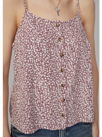 QS Bluse ärmellos in Lila