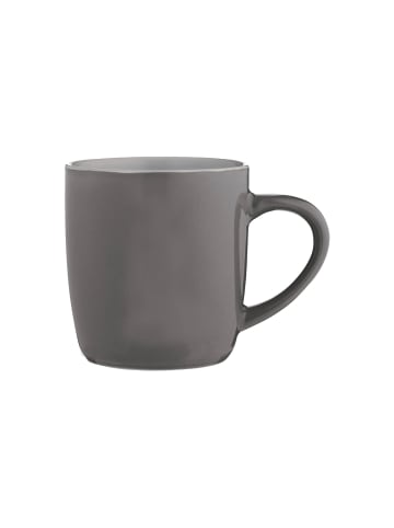 Price&Kensington Tasse aus Steingut, anthrazit, 330 ml