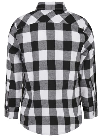 Urban Classics Flanell-Hemden in schwarz