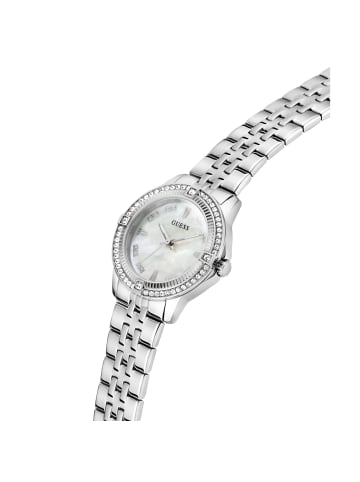 Guess Quarzuhr GW1027L1 in silber