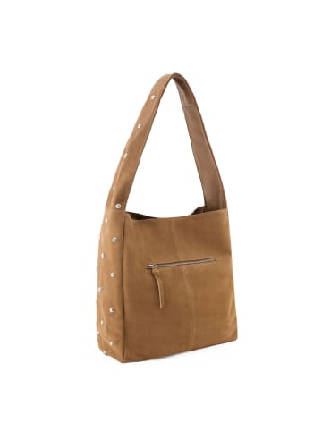 FREDs BRUDER Endless Beads Schultertasche Leder 39 cm in toffee