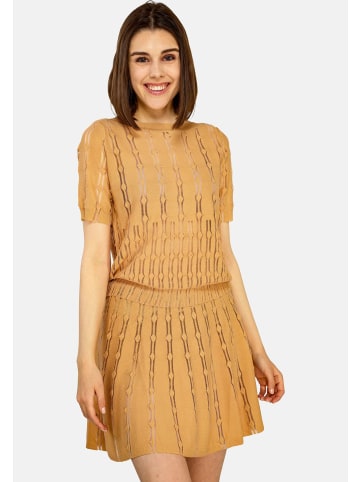 TOOCHE Rock "Deux Pièces Jupe" in beige