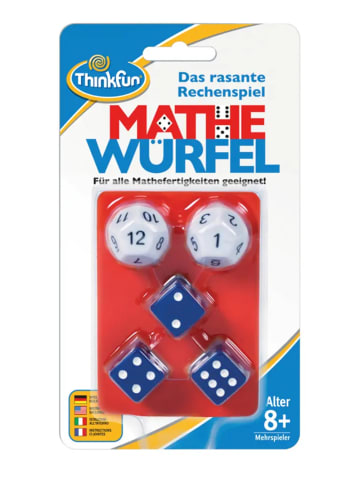 Ravensburger ThinkFun Mathe Würfel - Lernspiel ab 8 Jahre | Das rasante Rechenspiel