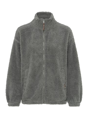 Oxmo Trainingsjacke OXBERINA ZIPJACKET in Grau
