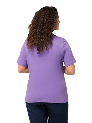 Ulla Popken Shirt in blauer flieder