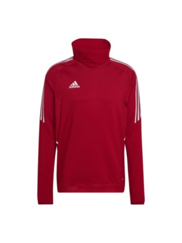 adidas Stehkragenpullover für Herren in unifarben in uni
