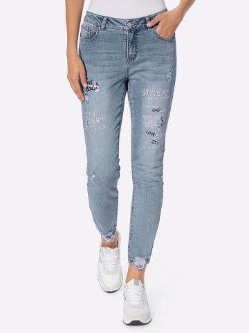 Heine Jeans in blue-bleached