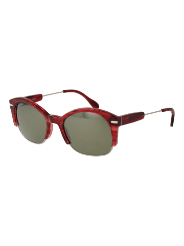 Serengeti Unisex Sonnenbrille Schmetterling Rot