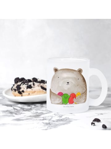 Mr. & Mrs. Panda Teetasse Bär Gefühl ohne Spruch in Transparent