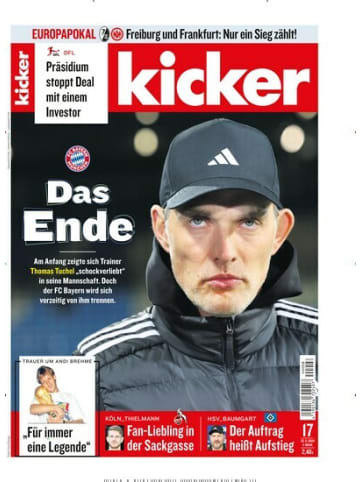 Hubert Burda Media 52 x KICKER SPORTMAGAZIN Zeitschrift (Gutschein für Halbjahres Abo)