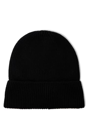 Nils Sundström Mütze Solid in schwarz - 0001
