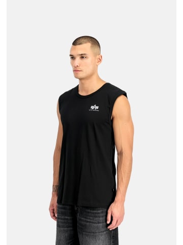 Alpha Industries Tank-Top 'Backprint Tank' in schwarz