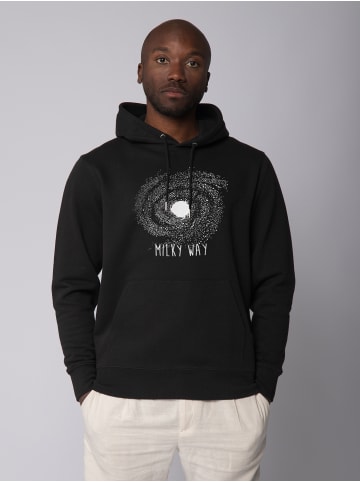 wat? Apparel Sweatshirt Milky way in Schwarz