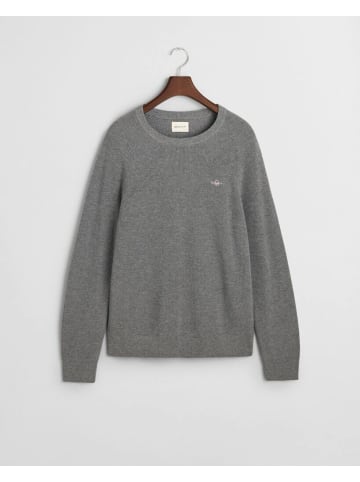 Gant Pullover in Dark Grey Melange