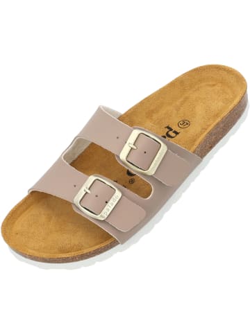 palado Pantoletten in beige matt