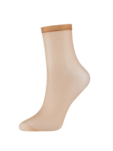 camano Socken 3er Pack fine silky 15 Denier in sun kissed