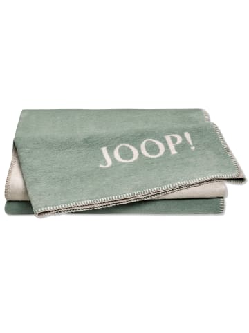 JOOP! JOOP! UNI-DOUBLEFACE Wohndecke 150x200 cm, Jade-Silber