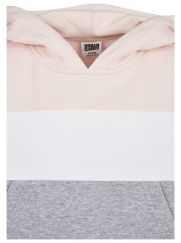Urban Classics Sweat & Fleece - Hoodies in lightrose/white/grey
