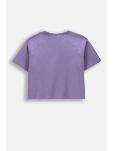 Coccodrillo Oversize-T-Shirt mit kurzen Ärmeln in violett