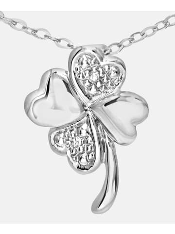 Diamant L'éternel Halskette mit Anhänger aus 375 Weißgold mit Diamant
