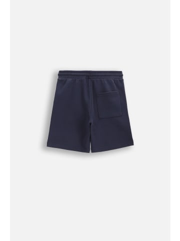 Coccodrillo Kurze Baumwollshorts in dunkelblau