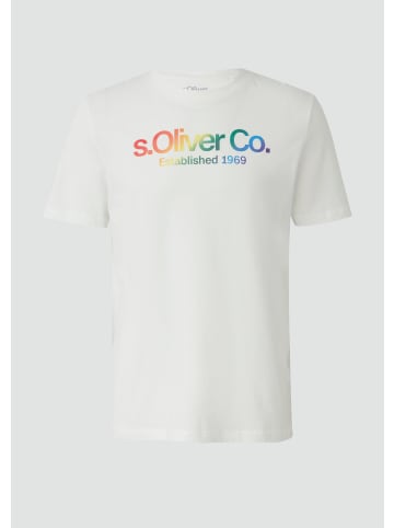 s.Oliver T-Shirt in 01D1_weiß