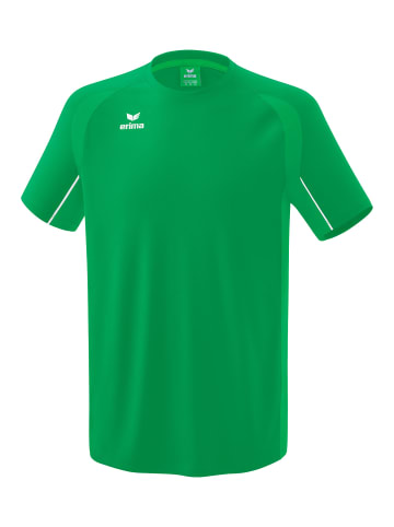 erima Liga Star Trainings T-Shirt in smaragd/weiss