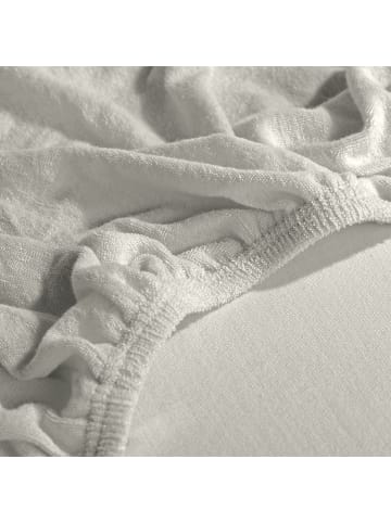 Erwin Müller Frottee Kinder-Spannbettlaken 2er-Pack Erding in weiß