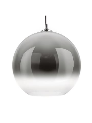Leitmotiv Lampe aus Glas, BUBBLE in Silber, 150 cm