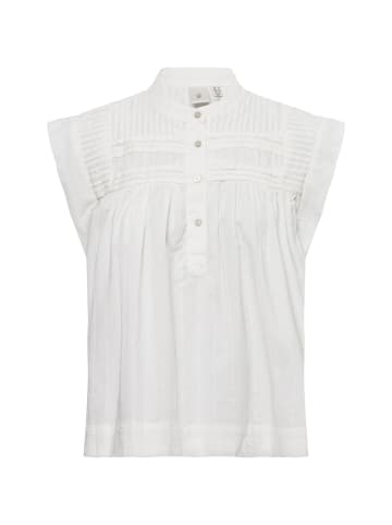 Y.A.S Blusenshirt YASCarly in weiß
