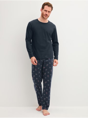Calida Pyjama in dark sapphire