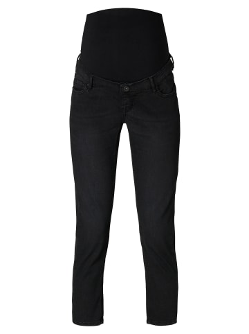 Noppies Slim Umstandsjeans Mila 7/8 in Black Dark Wash